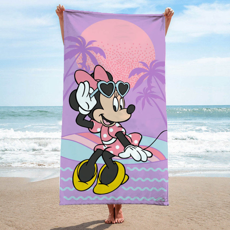 Disney Minnie Mouse Lovely Little Lady 100% Cotton Beach Towel