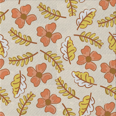 Tapis beige / orange Reicherter