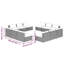 Canapé modulaire d'extérieur en osier avec coussins 27,6 po Garlund-1536245509