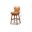 Tabouret de bar pivotant de 30,5 po