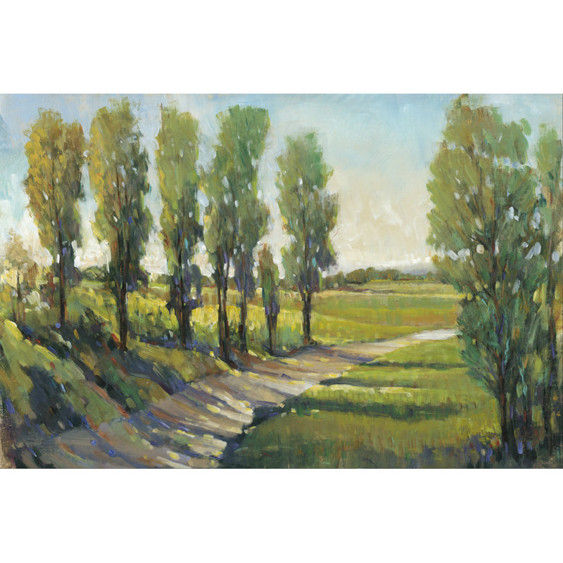 «Lush Landscape I» par Timothy O 'Toole - peinture sur toile tendue, H 8 po x l 12 po x P 1,25 po