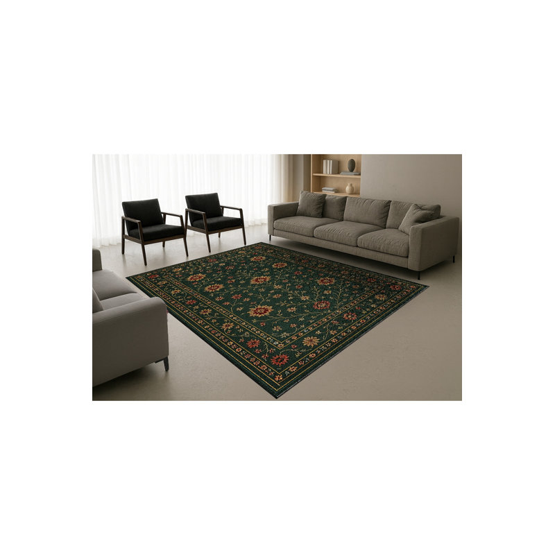 Tapis beige tissé traditionnel Mosso, 3'3" x 4'11"