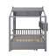 Lit double en bois avec lit gigogne et tablette de rangement-851612548-851612546