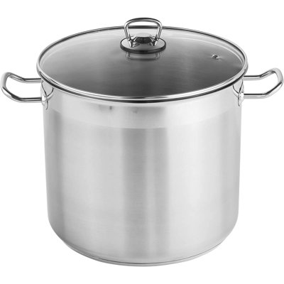 Belfry Kitchen Darian 20L Non-Stick Stainless Steel Stock Pot