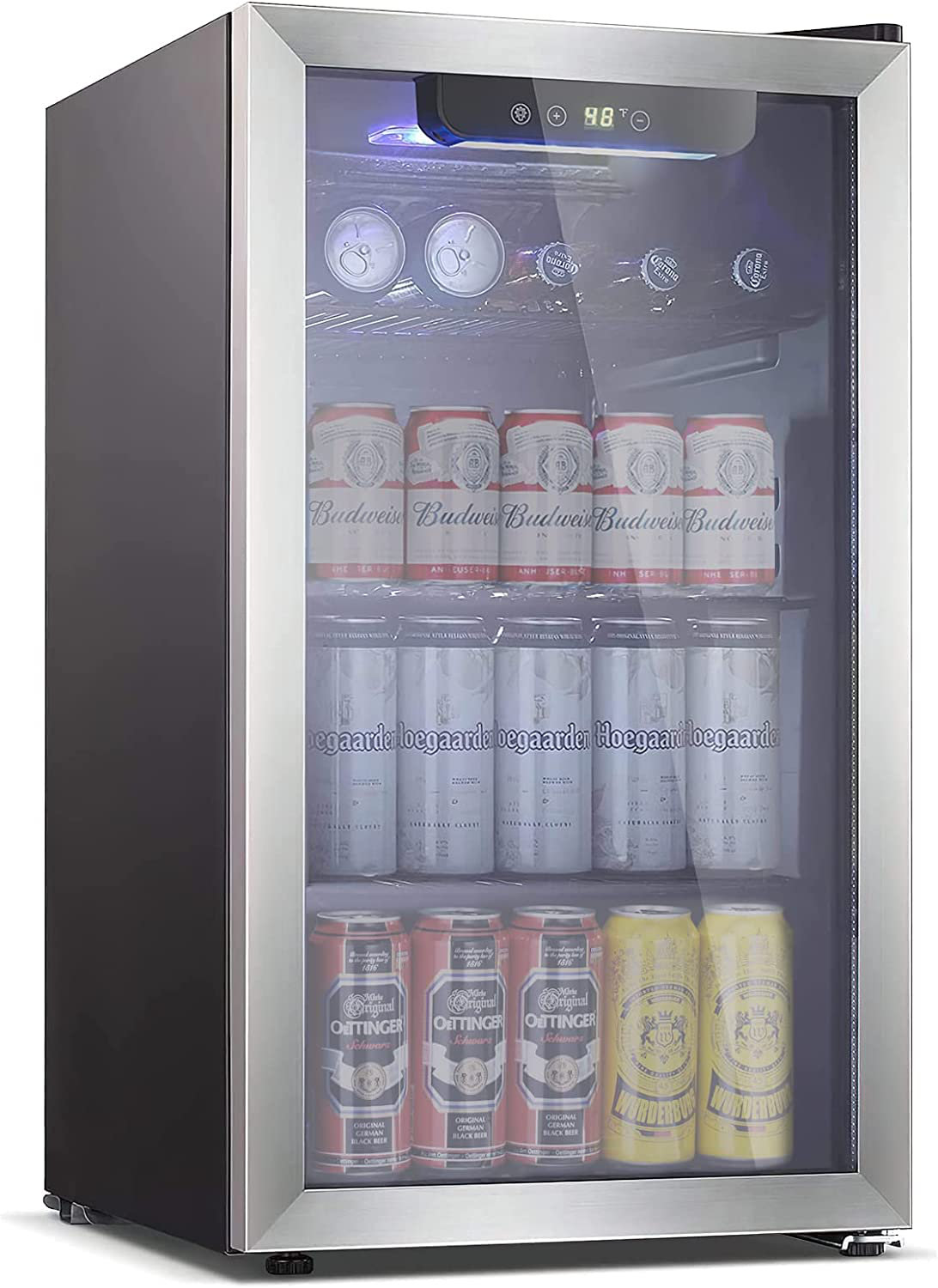 Antarctic Star 31.5"H X 17.5"W X 19.61"D Beverage Cooler Refrigerator ...