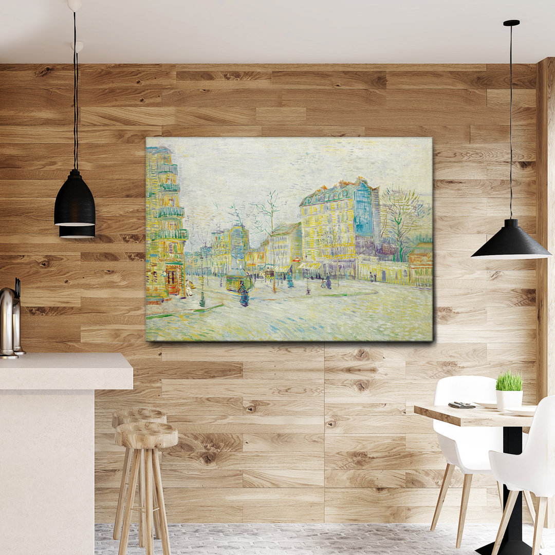 Leinwandbild Clichy Avenue von Vincent Van Gogh