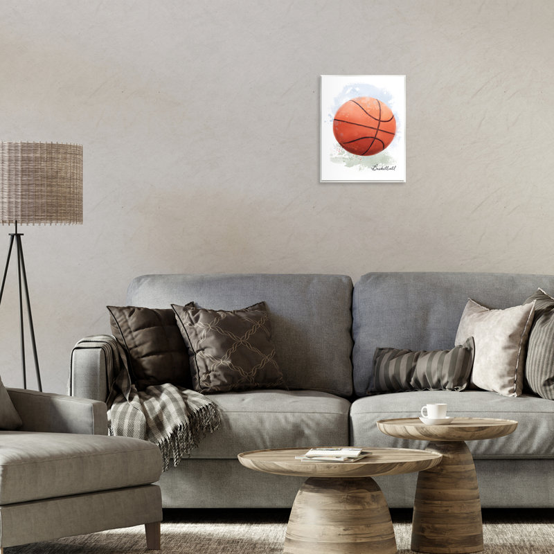 Plaque de basketball pastel doux, design par Matthew Piotrowicz