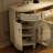 Side Cabinet Roman Ancient Style Entrance Cabinet 63'' Sideboard-98761029