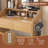 Vanity Table With LED-Illuminated Mirror, Power Outlet, Hairdryer Holder & Stool – Compact Dressing Desk For Small Bedrooms
