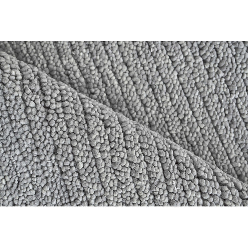 Urth Wool Area Rug in Gray, Rectangle 10' x 14'