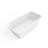 67 Inch Freestanding Solid Surface Soaking Bathtub For Bathroom