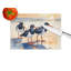 Planche à découper en verre Oystercatchers