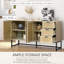Buffet avec tiroirs et tablettes ajustables