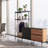 83" Office Storage Cabinet with Hanging Rod