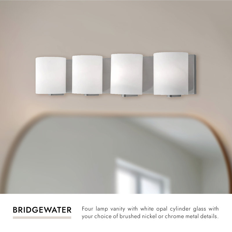 Bridgewater 4 - Light Vanity Light, Chrome