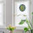 12"H Blue Tiffany Stained Glass Window Panel