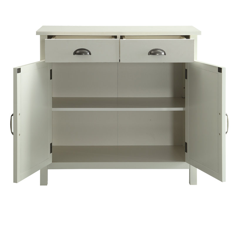 Omolana Accent Cabinet, Easy White