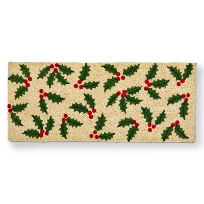 Paillasson Holly Leaves Estate Coir