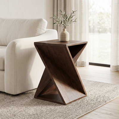 Zenith Solid Wood End Table