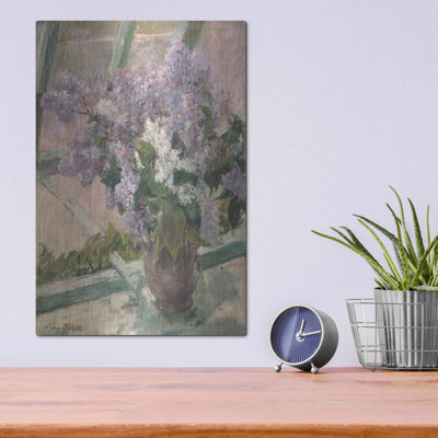 Luxe métal Art «Lilacs In The Light» par Lettré et «Lilacs In The Light» par Lettré et doublé