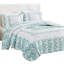 Couvre-lit matelassé brodé Lovely Damask-109519832-109519833