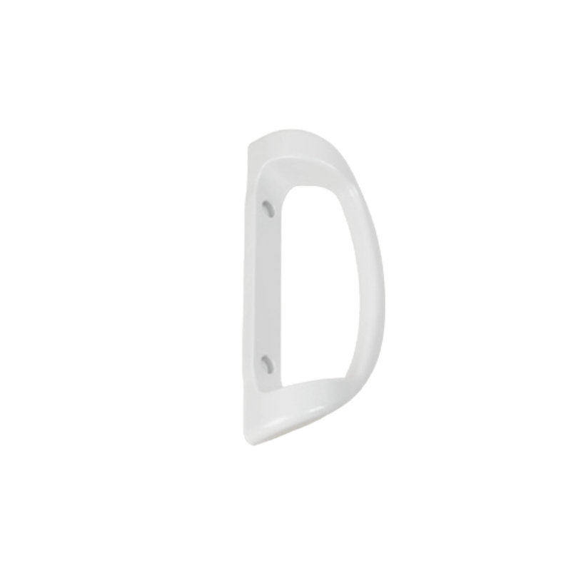 Ensemble de poignées de porte de patio coulissantes Omega - sans clé - blanc