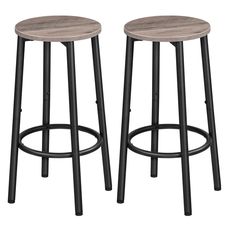 Bigvai Counter Stool with Metal Frame, Grey