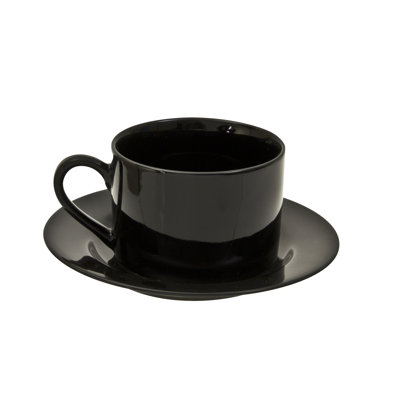 Ten Strawberry Street Rim Teacup & Saucer