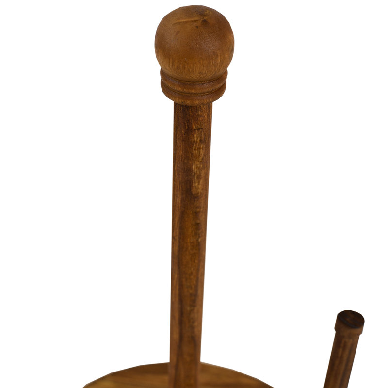 Wood Paper Towel Holder