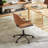 Carmelindo Faux Leather Office Task Chair-96429450