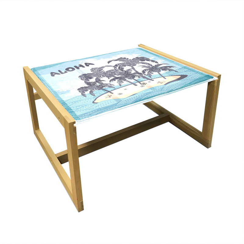 Jacarri Sled Coffee Table, 40cm H x 74cm W x 62cm D