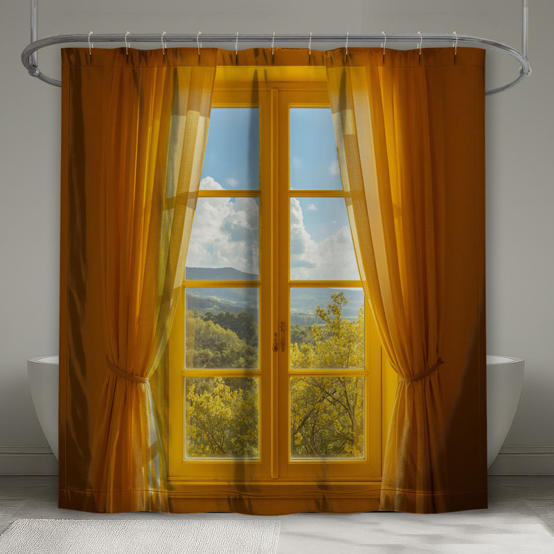 Rideaux de douche Sunny, L 70 po x H 72 po