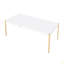 Table basse rectangulaire