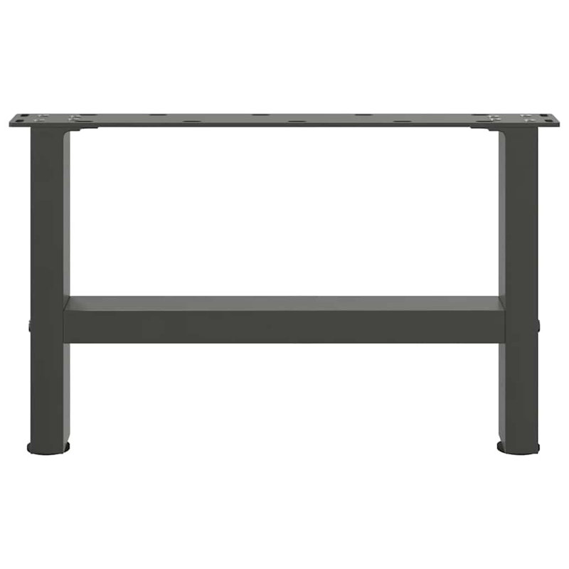 Table Leg, Anthracite, 31cm H x 50cm W