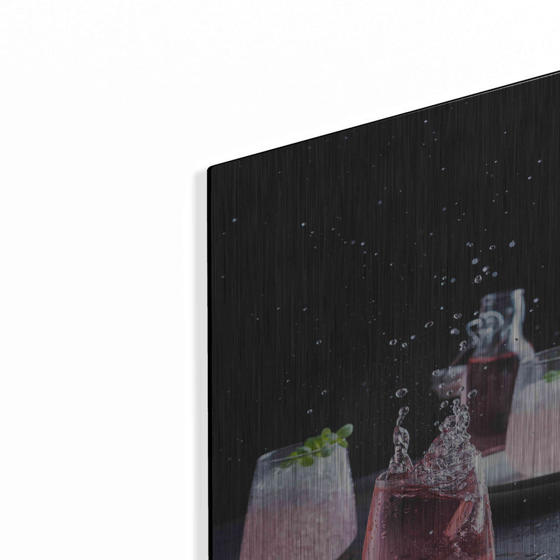«Summer Cobbler», art mural en métal, H 16 po x l 12 po