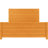 Caroline Platform Bed with Paneled Headboard and Footboard-87380394-87380391