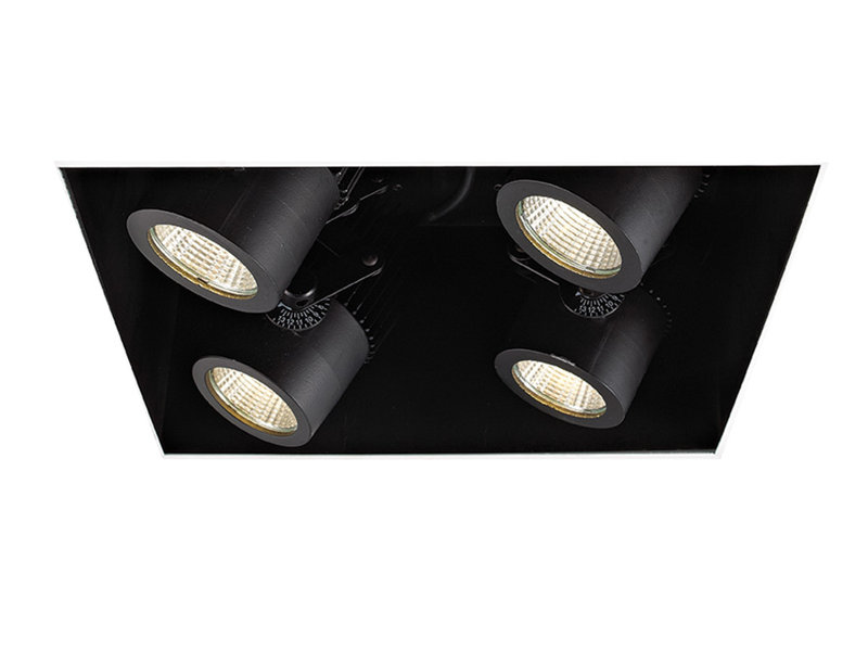 Ensemble d’éclairage encastré multi-spotlight del Precision, Trace