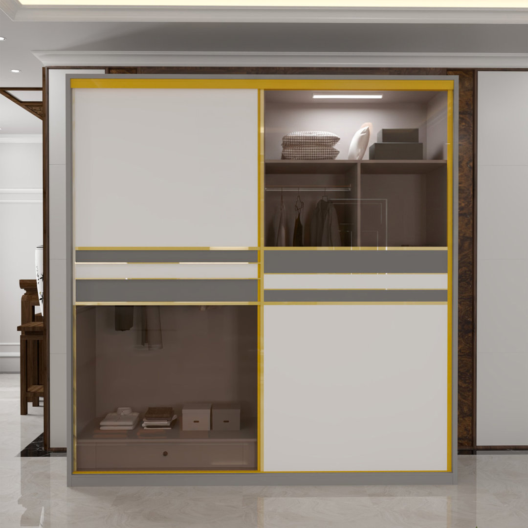 2 Door Manufactured Wood Wardrobe