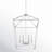 Hastings 6-Light Dimmable Geometric Lantern Chandelier-1557141911