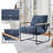 Modern Accent Wrenshall, Comfy Wrenshall With Removable Cushion