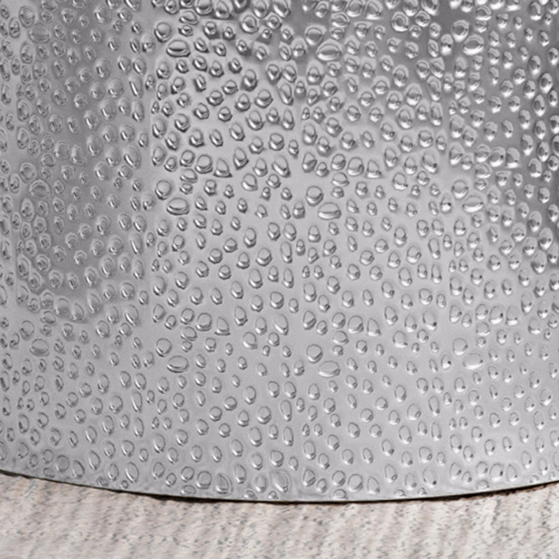 Table d'appoint en métal - Argent