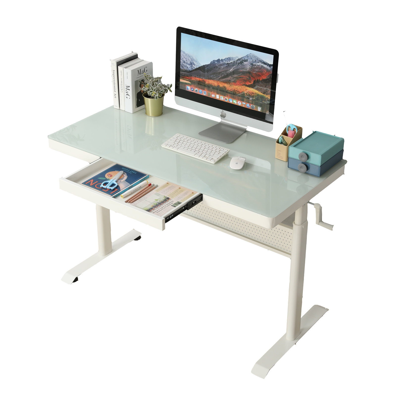 Inbox Zero 47'' W Rectangle Computer Desk - Wayfair Canada