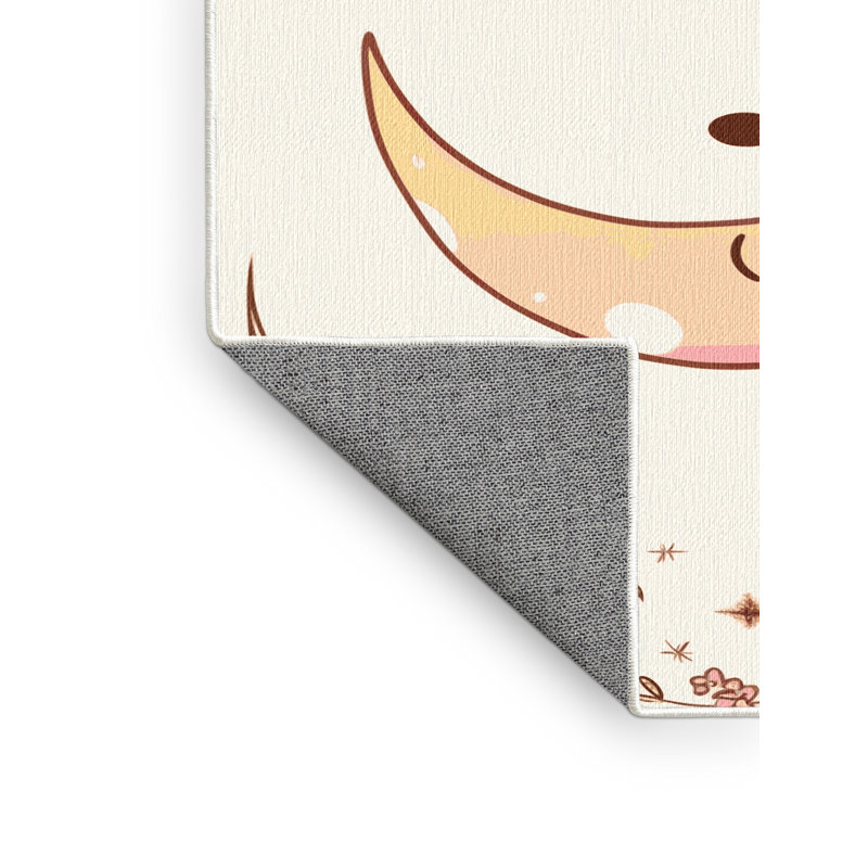 Tapis pour chambre de bébé Zoomie Kids, Rectangulaire 2 pi x 3 pi