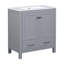 Meuble-lavabo avec lavabo simple, 2 portes à fermeture douce et 1 tiroir-1407791284