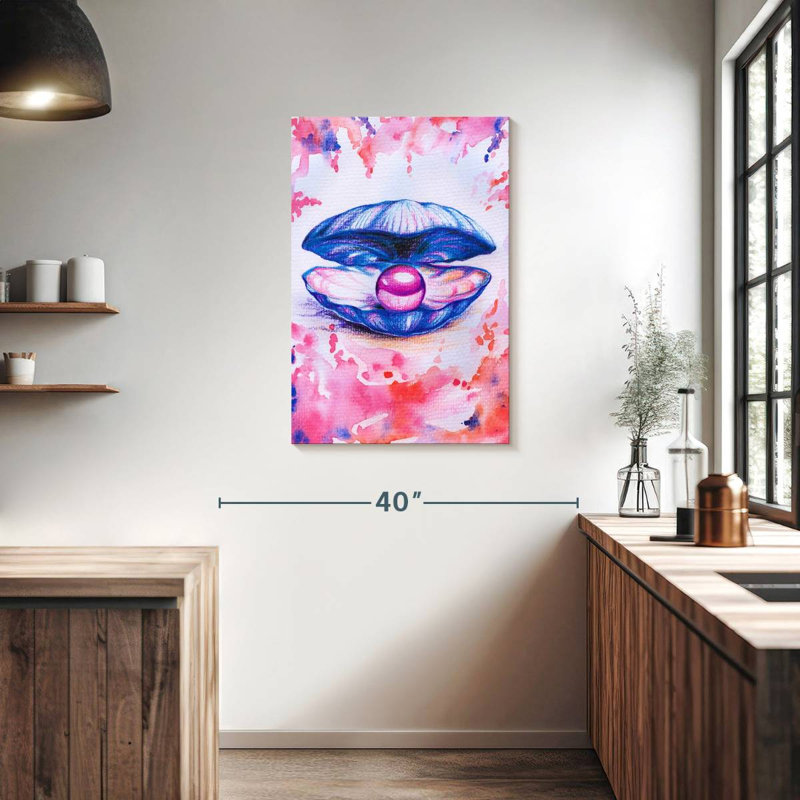 Aquarelle Brampt, H 36 po x l 24 po