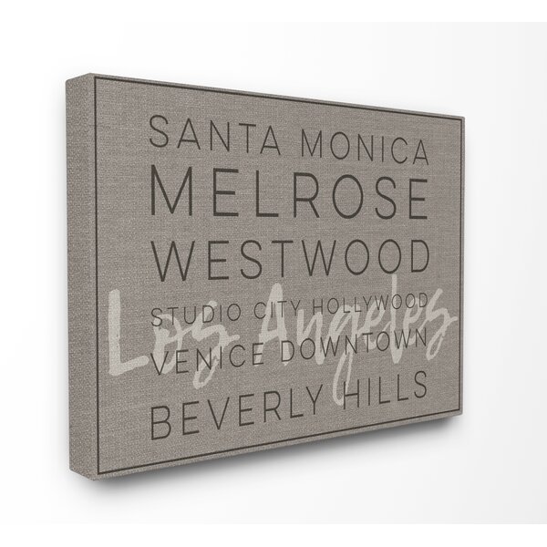 Winston Porter LA Santa Monica Beverly Hills Typography by Daphne ...