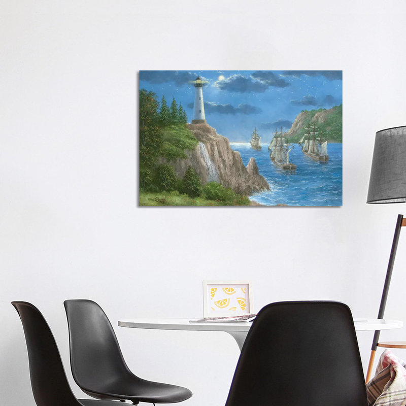 Night Voyage by Dennis Lewan - Wrapped Canvas Gallery-Wrapped Canvas Giclée, 101.6 cm H x 66.04 cm W x 3.175 cm D