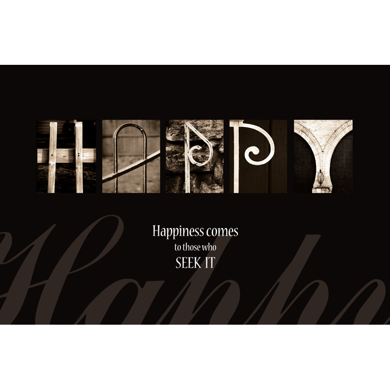 Happpy Photos - Wrapped Canvas Print, 20cm H x 30cm W x 3.8cm D