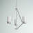3 - Light Dimmable Geometric Chandelier-1259638049