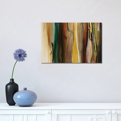 Forms In Harmony by Sarah Stockstill - Wrapped Canvas Painting